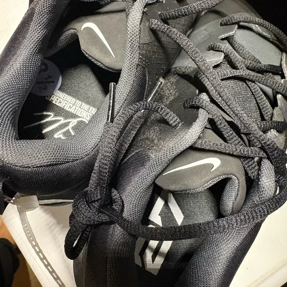 Nike Force Zoom Trout 9 Pro Baseball Metal Cleats Men’s Size 8.5 FB2907-003 - Picture 12 of 13